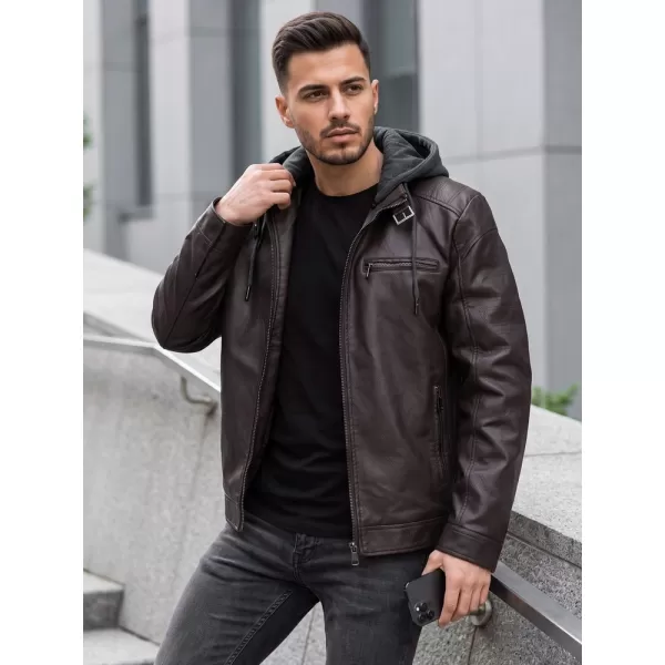  Moška jakna DSTREET TX5148 RJAVA 