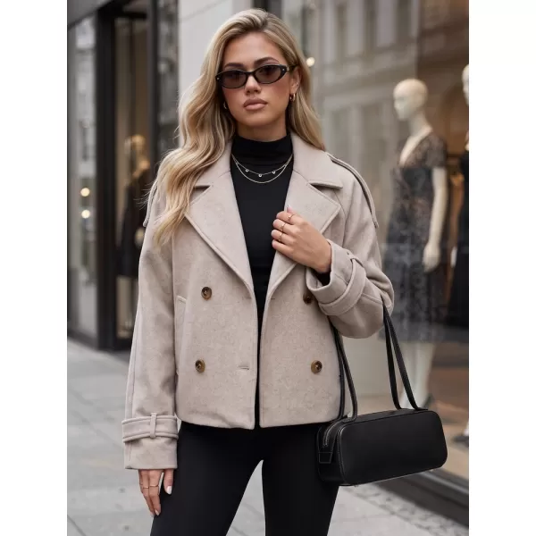  Ženski plašč DSTREET TY6030 BEŽ 