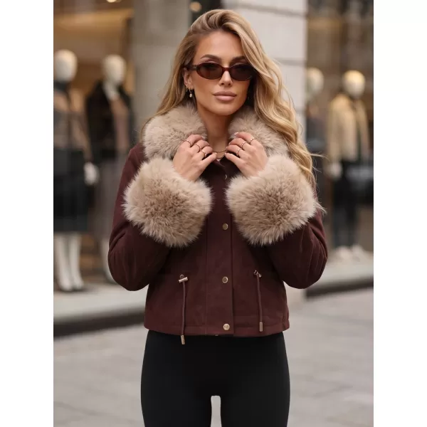  Ženska jakna DSTREET TY5706 BORDO 