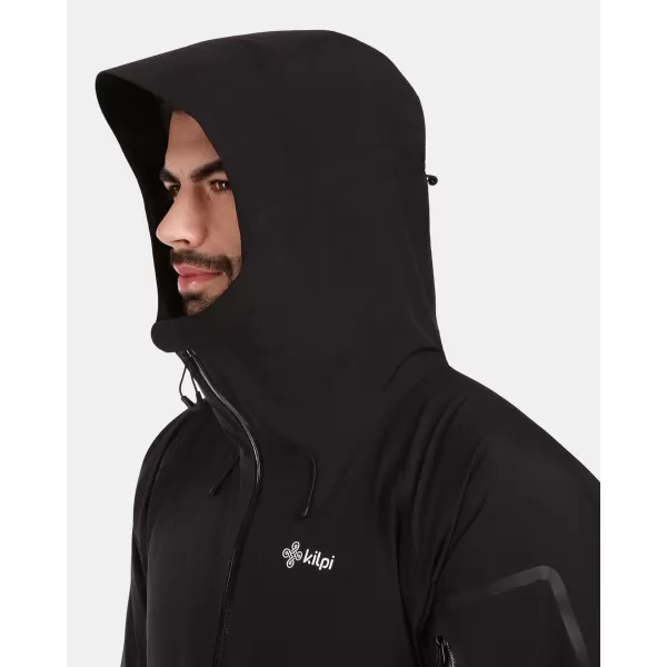 Moška hardshell jakna KILPI MAMBA-M 1M0101KI ČRNA 