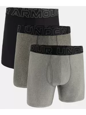 Moške boksarice UNDER ARMOUR M UA PERF TECH 6IN (3KS) 1383878-035 SIVA