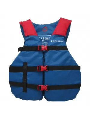 Plavalni brezrokavnik SPINERA Universal Nylon 2 MODRA/RDEČA