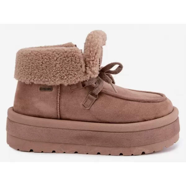  Ženski snežaki BIG STAR SHOES UU274215 BEŽ 
