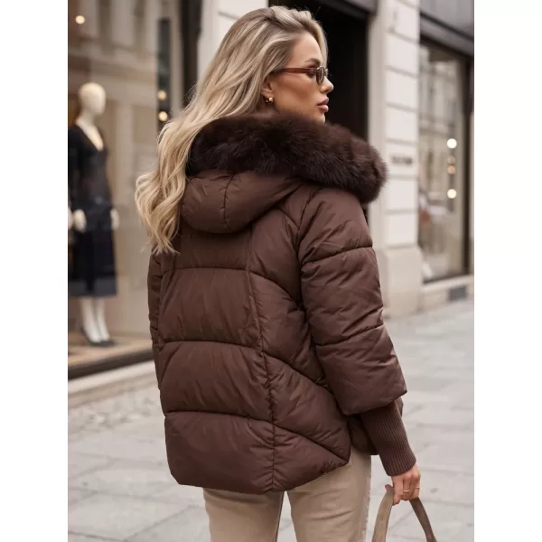  Ženska jakna DSTREET TY5890 RJAVA 