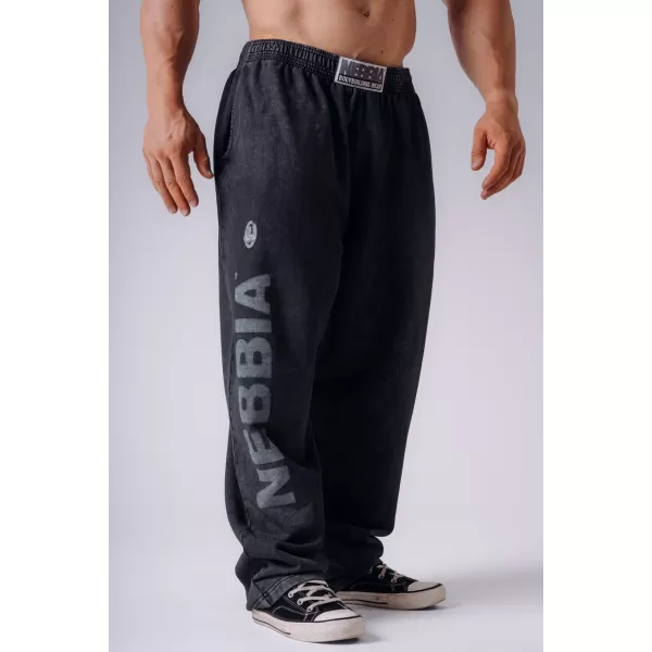  Moške hlače NEBBIA OLYMPIA PUMP COVER 954 ČRNA 