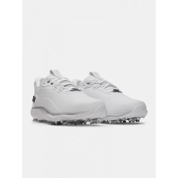  Moški čevlji UNDER ARMOUR UA DRIVE PRO CLONE 6006116-100 BELA 