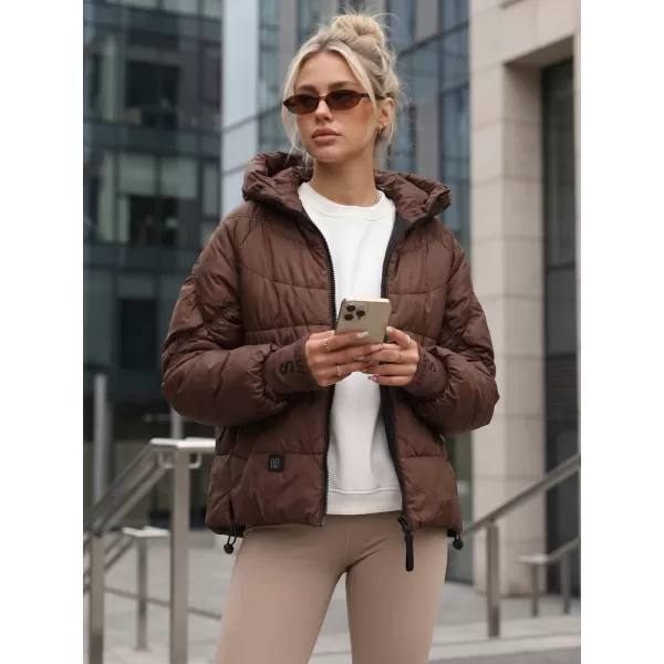  Ženska jakna DSTREET TY5760 RJAVA 