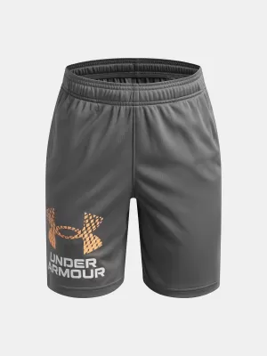 Fantovske kratke hlače UNDER ARMOUR TECH LOGO SHORTS 1383333-709 ZELENA