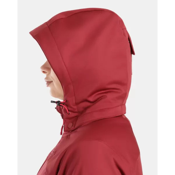  Ženska softshell jakna KILPI ONTAVIA-W 1L0113KI TEMNO RDEČA 