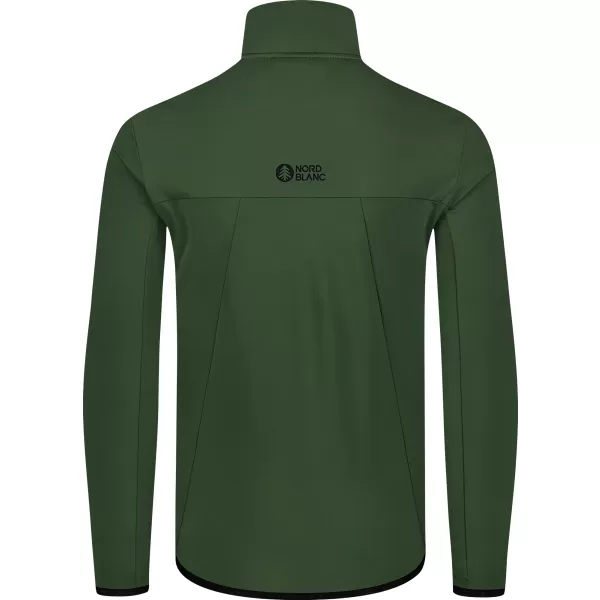  Moški powerfleece pulover NORDBLANC MORASS NBSFM8335 ZELENA 