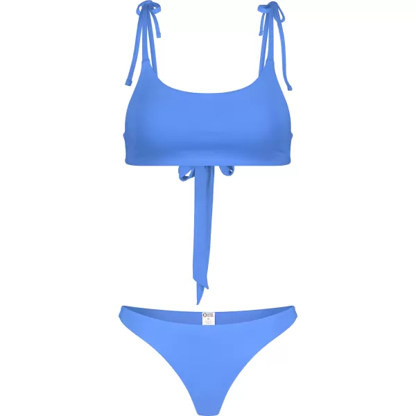  Ženski zgornji del bikinija NORDBLANC PRINCESS NBSSS8210 MODRA 