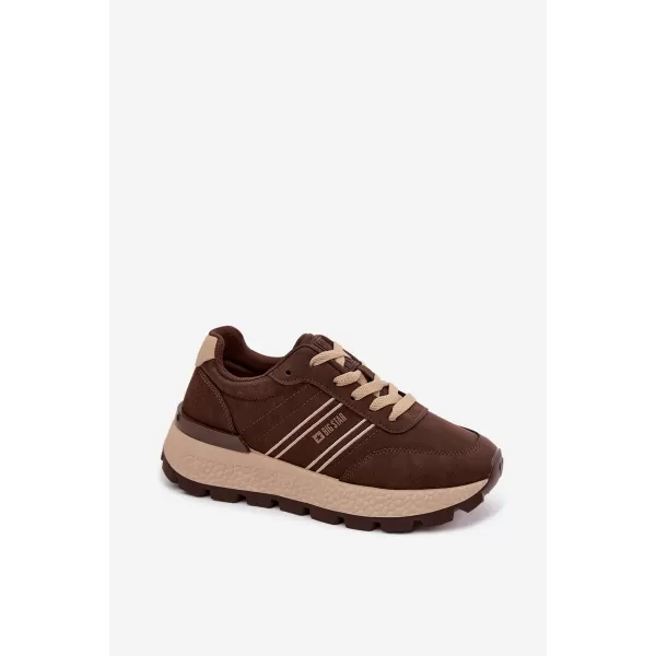  Ženske superge BIG STAR SHOES UU274040 RJAVA/BEŽ 