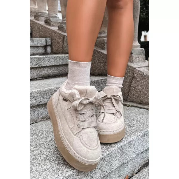  Ženski snežaki BIG STAR SHOES UU274187 BEŽ 
