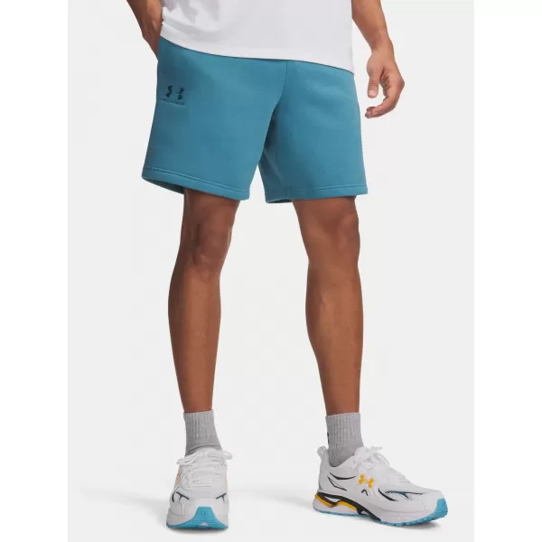  Moške kratke hlače UNDER ARMOUR ICON FLEECE SHORT 1380377-466 MODRA 