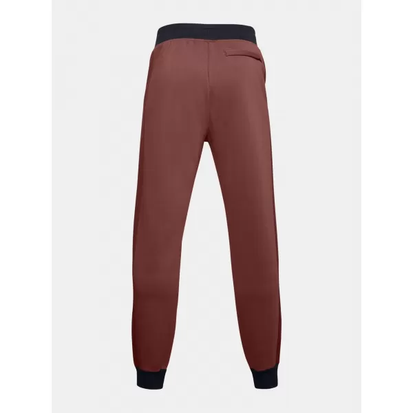  Moške trenirke UNDER ARMOUR MEN'S UA RIVAL FLC AMP JGS 1357125-688 RDEČA 