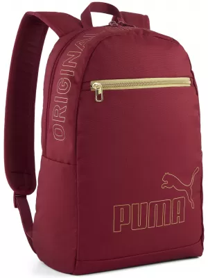 Nahrbtnik PUMA PHASE GOLD BACKPACK II 09300101 GRANATNI SIJAJ/ZLAT