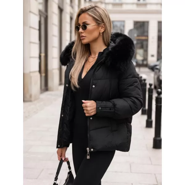  Ženska jakna DSTREET TY5892 ČRNA 