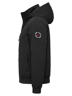 Moška jakna OMBRE C585 ČRNA
