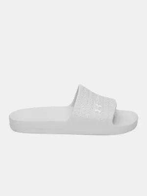 Ženski copati UNDER ARMOUR UA W ARMR SLIDE LITE 6007533-014 SIVA