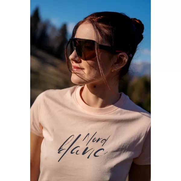  Ženska majica s kratkimi rokavi NORDBLANC AFFECTION NBSLT8180 ROZA 