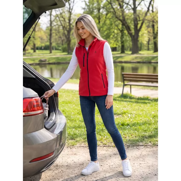  Ženski brezrokavnik iz flisa ALTISPORT ALW002525 RDEČA 