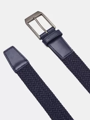 Moški pas UNDER ARMOUR M BRAIDED GOLF BELT 1387746-410 MODRA