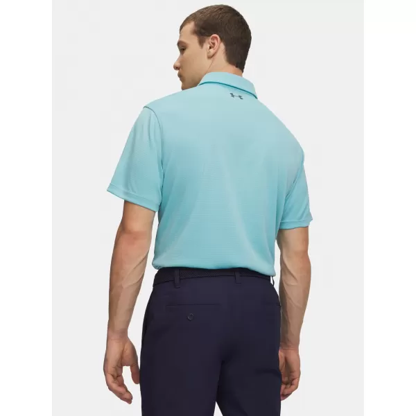  Moška majica s kratkimi rokavi UNDER ARMOUR TECH POLO 1290140-429 MODRA 