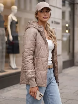 Ženska jakna DSTREET TY5783 BEŽ