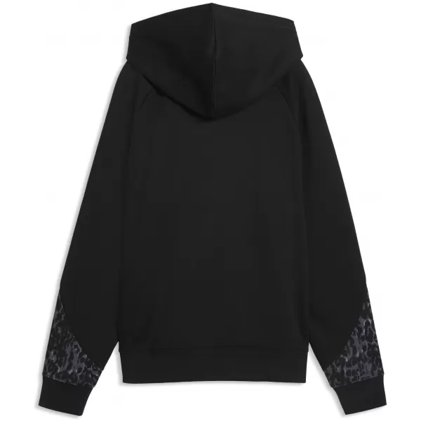  Ženski pulover PUMA SPORT ANIMAL STANDARD HOODIE FL 69400701 ČRNA PUMA 