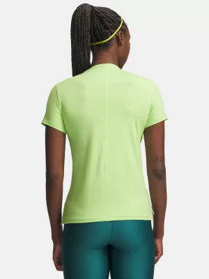 Ženska majica s kratkimi rokavi UNDER ARMOUR VANISH SS 6010870-712 ZELENA