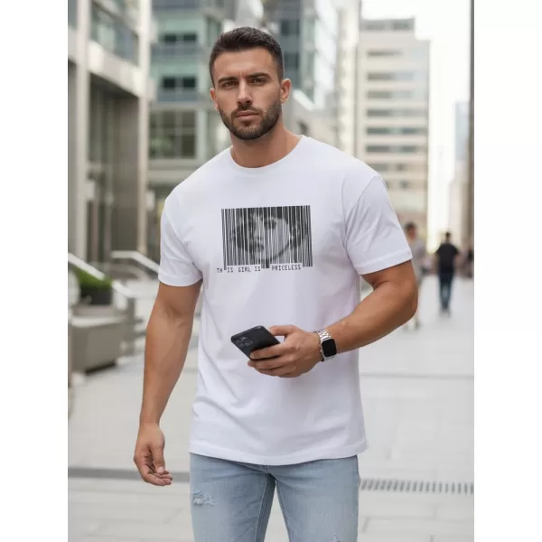  Moška majica s kratkimi rokavi DSTREET NX5014R BELA 