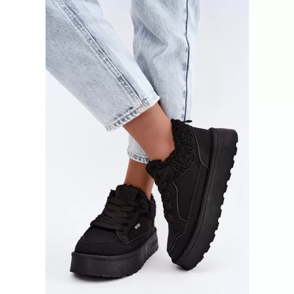 Ženski snežaki BIG STAR SHOES SS274104 ČRNA 
