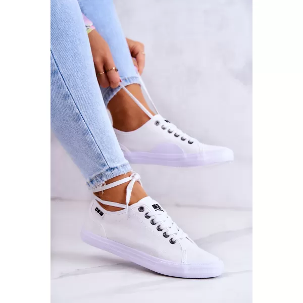  Ženske superge BIG STAR SHOES W274835 BELA 