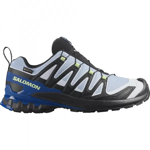  Moški čevlji SALOMON XA PRO 3D V9 GORE-TEX STORM L45486500 ČRNA/BRUNNERA MODRA/BRSKANJE PO SPLETU 