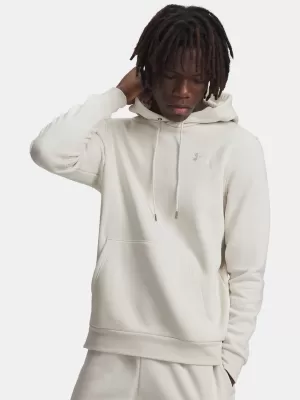 Moški pulover UNDER ARMOUR ICON FLEECE HOODIE 1373880-110 BELA