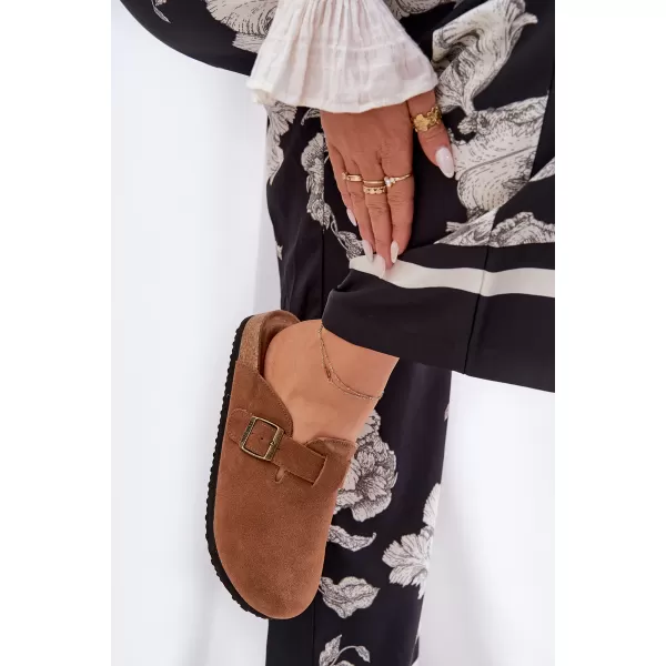  Ženski copati BIG STAR SHOES RR274A387 RJAVA/BEŽ 