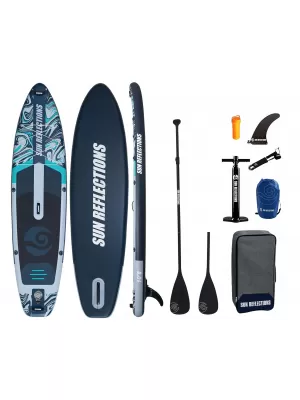 Deska za veslanje SUN REFLECTIONS M 10'8'' MINICOMBO SIVA