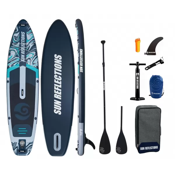  Deska za veslanje SUN REFLECTIONS M 10'8'' MINICOMBO SIVA 