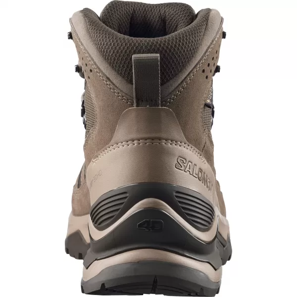  Moški čevlji SALOMON QUEST ECHO GORE TEX L49146400 OREH/DESERT TAN/ČRNA OLIVA 