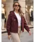 Ženska jakna DSTREET TY5964 KLARET