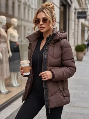 Ženska jakna DSTREET TY5754 VIJOLIČNA