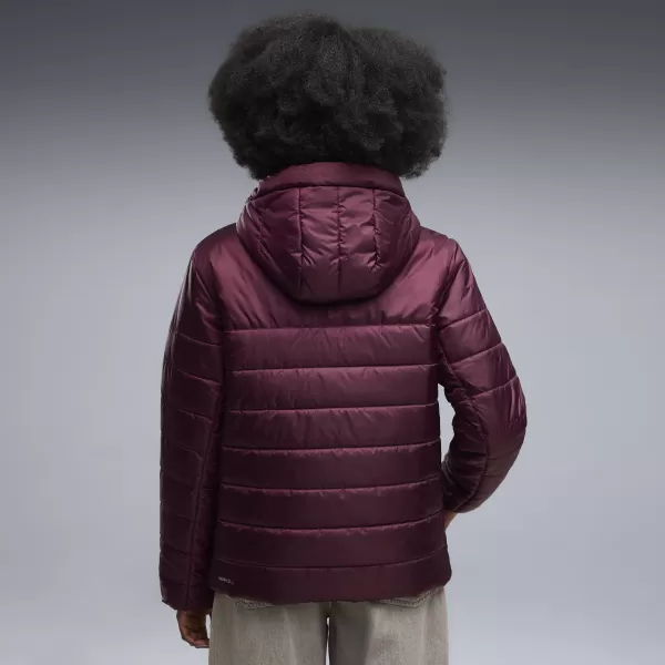  Ženska jakna PUMA ESS HOODED PADDED JACKET 68523124 RUBY NOIR 