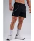 Prevelike kratke hlače za trening NEBBIA PRIMAL 876 ČRNA