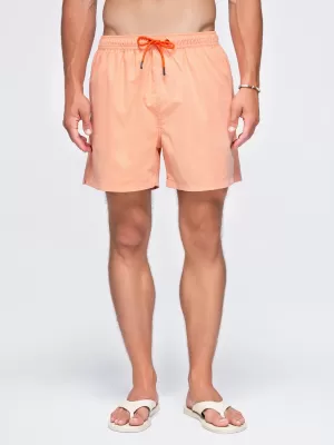 Moške kratke hlače OMBRE OM-SRSS-0216 PASTELNO ORANŽNA