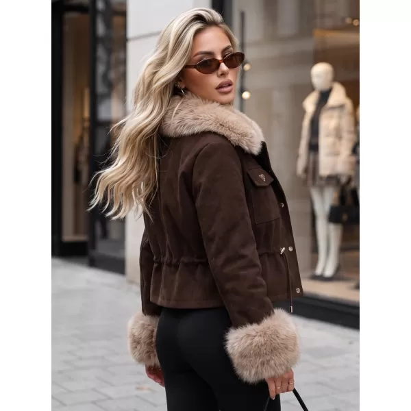  Ženska jakna DSTREET TY5705 RJAVA 