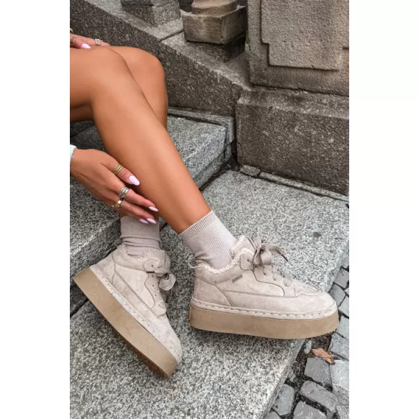  Ženski snežaki BIG STAR SHOES UU274187 BEŽ 