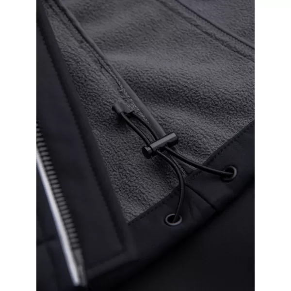  Moška softshell jakna OMBRE C581 ČRNA 