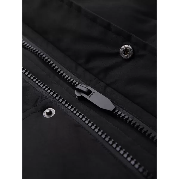  Moška parka OMBRE OM-JALJ-0310 ČRNA 