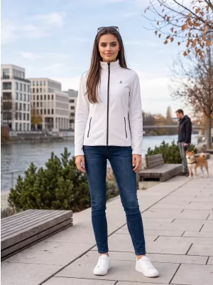Ženski pulover iz flisa ALTISPORT ALW002852 BELA