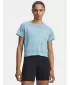 Ženska majica s kratkimi rokavi UNDER ARMOUR VELOCITI SHORTSLEEVE 6009540-425 MODRA